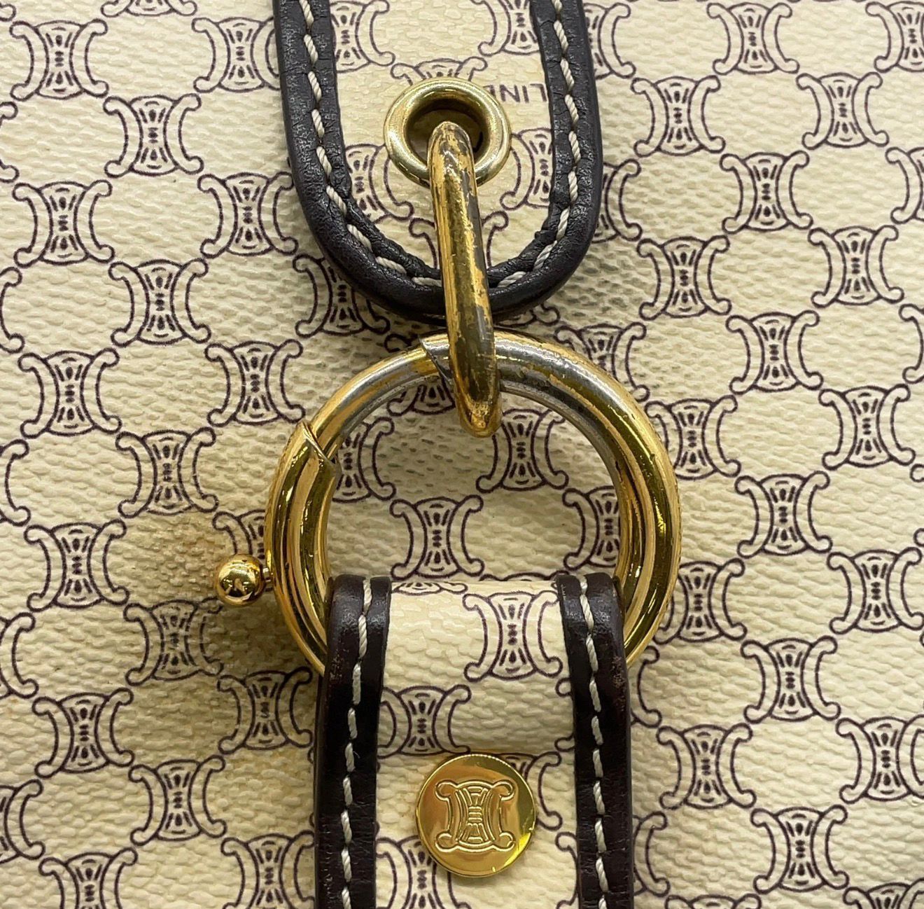 Celine Macadam Leather Bag