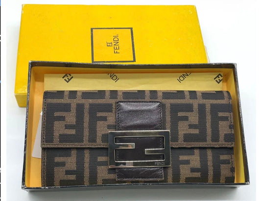 Fendi Zucca Wallet