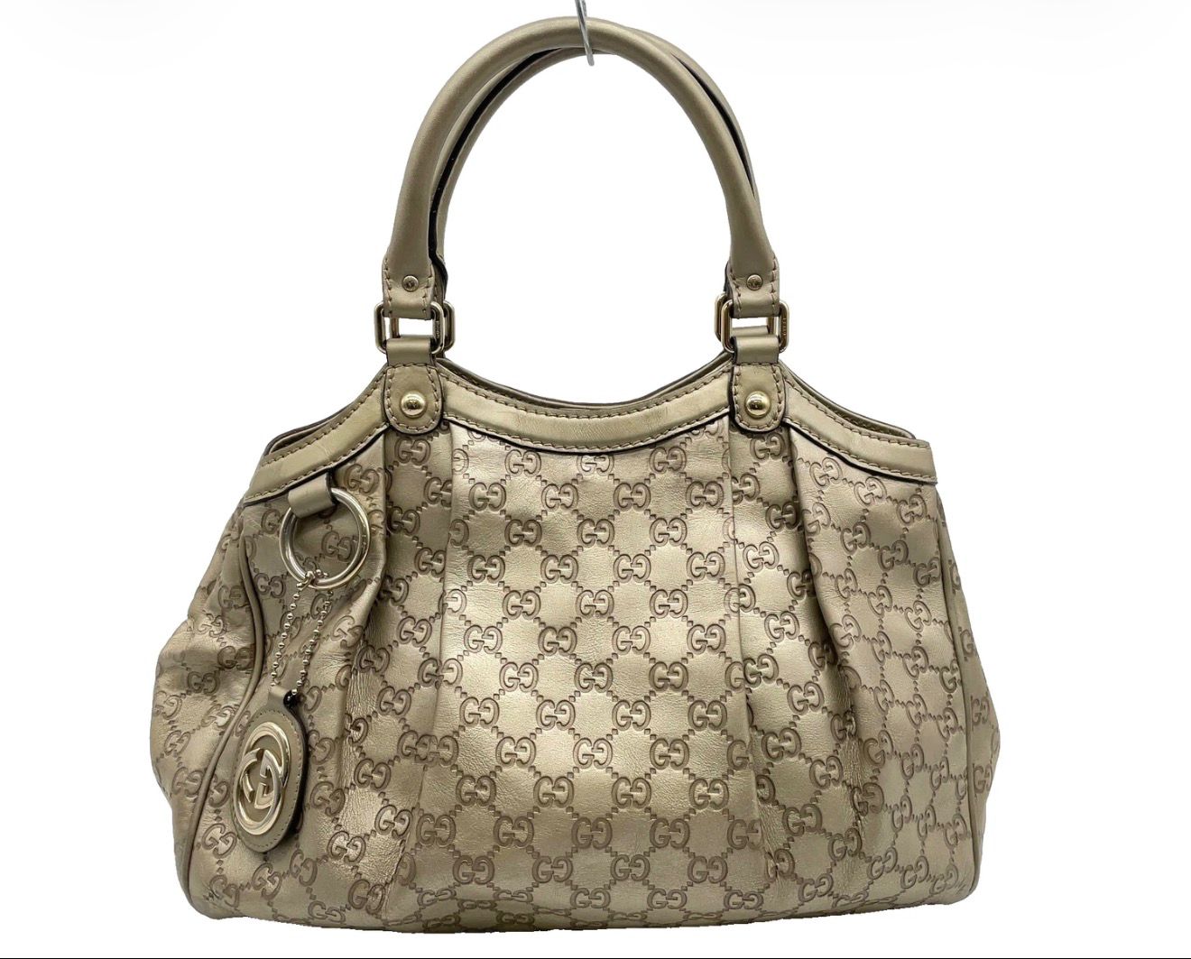 Gucci Shimmer Line Golden Bag